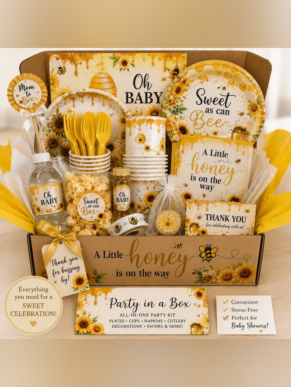 Oh Baby Sweet as Can Bee Party In A Box!